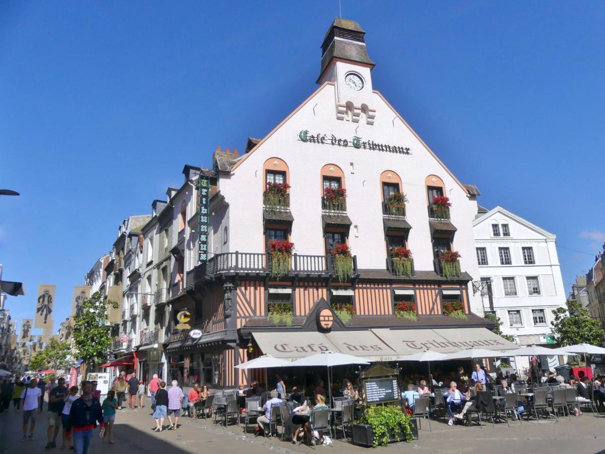 Le panorama de la vicomté Dieppe Exterior foto